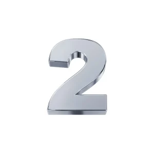 DONNA ORO ELEMENTO NUMERO  IN ORO BIANCO