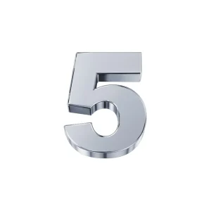 DONNA ORO ELEMENTO NUMERO  IN ORO BIANCO