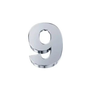 DONNA ORO ELEMENTO NUMERO  IN ORO BIANCO