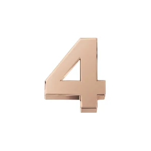 DONNA ORO ELEMENTO NUMERO  IN ORO ROSA