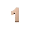 DONNA ORO ELEMENTO NUMERO  IN ORO ROSA