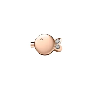 DONNA ORO ELEMENTO PESCIOLINO IN ORO ROSA E DIAMANTI - ELEMENTS ref. DCHF9202.001