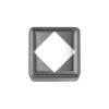 DONNA ORO ELEMENTO ROMBO CERAMICA NERA