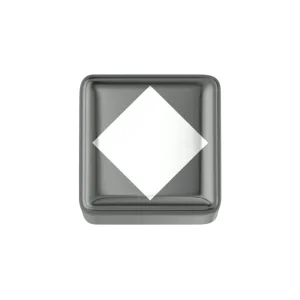 DONNA ORO ELEMENTO ROMBO CERAMICA NERA