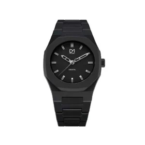 D1 MILANO ESSENTIAL NERO - LANCETTE ACCIAIO