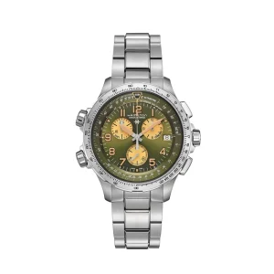 HAMILTON Khaki Aviation X-Wind GMT Chrono Quartz ref. H77932160