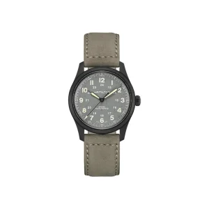 HAMILTON Khaki Field TItanium Auto uomo H70215880