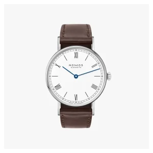 NOMOS GLASHUTTE LUDWIG 33 DUO BIANCO SMALTATO ref. 249