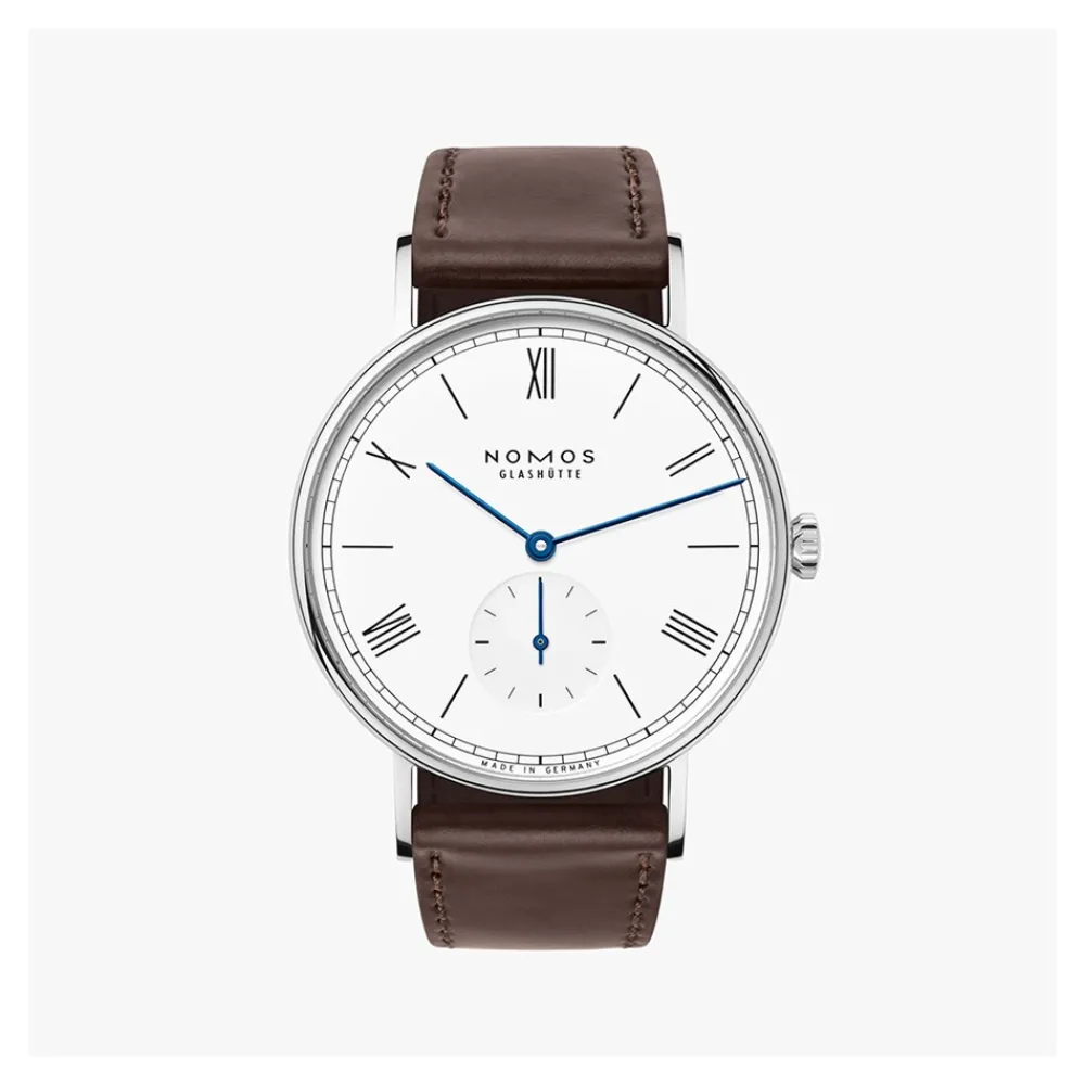 ludwig__duo_bianco_smalta_0.webp NOMOS GLASHUTTE LUDWIG 38 DUO BIANCO SMALTATO ref. 237