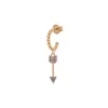 RUE DES MILLE MONO ORECCHINO CERCHIETTO CON ZIRCONI - FRECCIA ref. ORZ-007-FRE