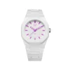 D1 MILANO NEON BIANCO - LANCETTE FUCSIA