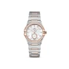 OMEGA CONSTELLATION CO‑AXIAL MASTER CHRONOMETER SMALL SECONDS 34 MM 131.25.34.20.55.001 13125342055001 oro Sedna acciaio inossidabile madreperla diamanti indici