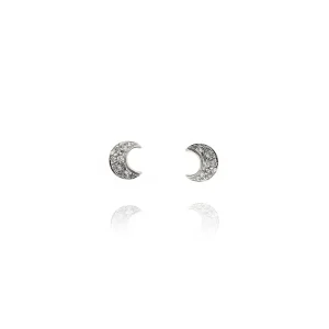 FACCO ORECCHINI  colore Bianco con zirconi Simbolo:  LUNA "Il fascino pi? profondo dell?Anima"