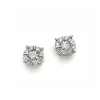 DONNA ORO ORECCHINI IN ORO BIANCO E DIAMANTI ref. DHOF9395.010