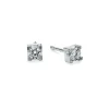 DONNA ORO ORECCHINI IN ORO BIANCO E DIAMANTI ref. DHOL7174.006