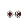 DONNA ORO ORECCHINI, ,ORO BIANCO, RUBINI,DIAMANTI,DCOR5413.008