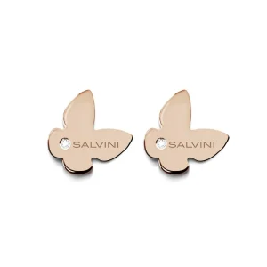 SALVINI Orecchini farfalla in oro rosa con diamanti ref. 20049581