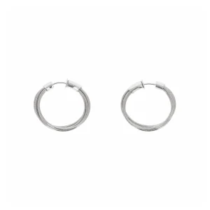 PESAVENTO Orecchini multifilo in argento rodio ref. WDNAO211