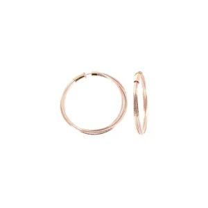 PESAVENTO Orecchini multifilo in argento rosa ref. WDNAO102