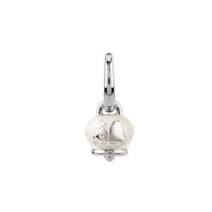 CHANTECLER Orecchino campanella piccolo in argento e smalto ref. 38081