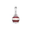 CHANTECLER Orecchino campanella piccolo in argento e smalto ref. 40495