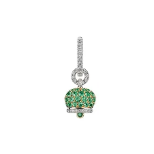 CHANTECLER Orecchino campanella piccolo in oro e diamanti ref. 33445