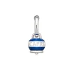 CHANTECLER Orecchino campanella piccolo in argento e smalto ref. 40496