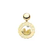 CHANTECLER Orecchino Faraglioni grande in oro giallo e diamanti ref. 23202
