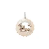 CHANTECLER Orecchino principe ranocchio innamorato grande in oro rosa e diamanti ref. 38057