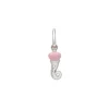 CHANTECLER Orecchino cornetto in argento e smalto ref. 36415
