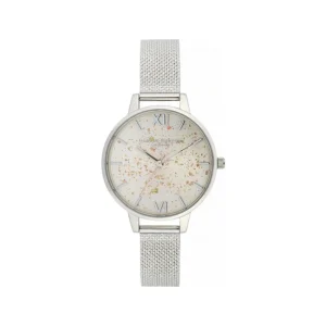OLIVIA BURTON Orologio celestial silver glitter