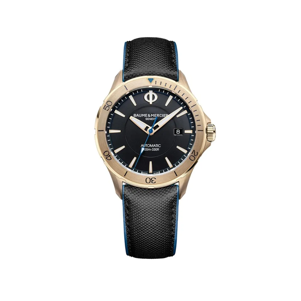 orologio_clifton_club_in__0-1.webp BAUME-MERCIER Orologio Clifton Club in bronzo con cinturino in vitelloUomo, automatico, cassa rotonda, 42 mm