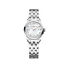 BAUME-MERCIER Orologio Clifton in acciaio.Al quarzo, forma rotonda, 30 mm.