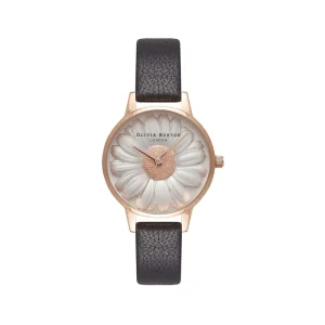 OLIVIA BURTON Orologio daisy black & rose gold