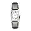 MONTBLANC OROLOGIO RETTANGOLARE IN ACCIAO PREGIATO PROFILE ELEGANCE ref. 107311
