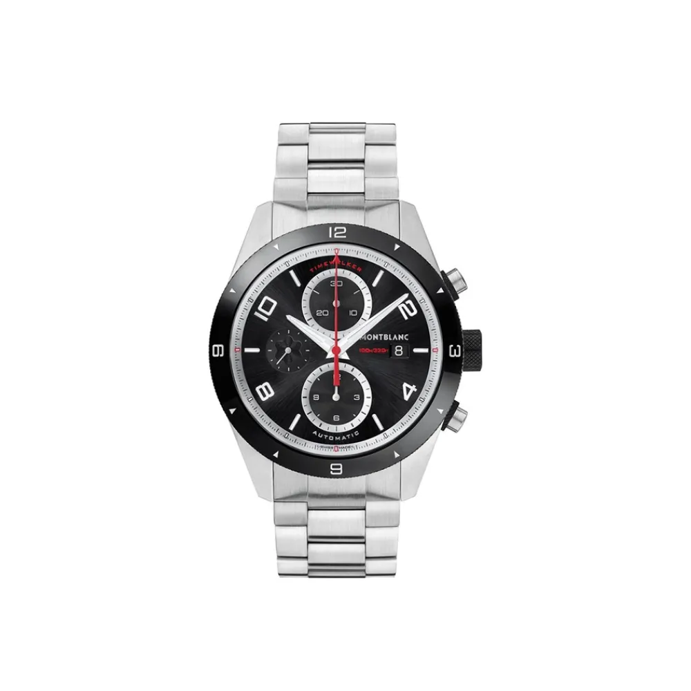 orologio_rotondo_montblan_0-15.webp MONTBLANC OROLOGIO ROTONDO IN ACCIAIO NERO E ARGENTO TIMEWALKER ref. 116097