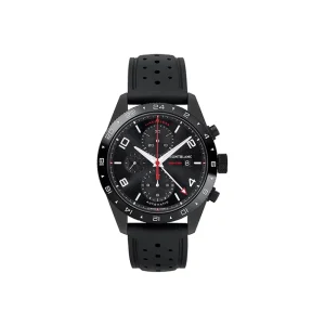 MONTBLANC OROLOGIO ROTONDO IN ACCIAIO NERO TIMEWALKER ref. 116101