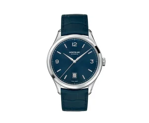 MONTBLANC OROLOGIO ROTONDO IN ACCIAIO PREGIATO HERITAGE ref. 116481