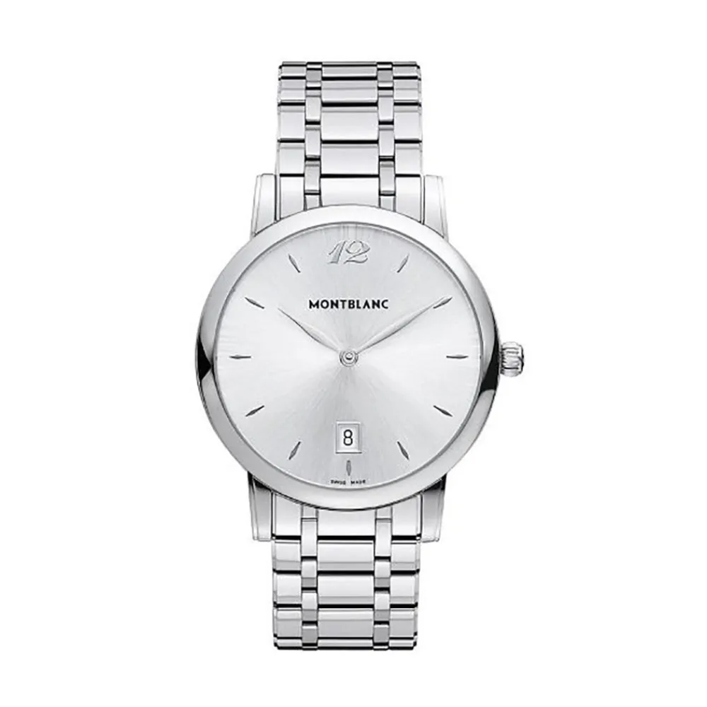 orologio_rotondo_montblan_0-4.webp MONTBLANC OROLOGIO ROTONDO IN ACCIAIO PREGIATO STAR CLASSIQUE ref. 108768
