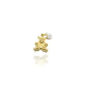 FACCO PENDENTE  oro Giallo e Bianco Simbolo:  CHARMS