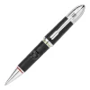 MONTBLANC PENNA A SFERA IN RESINA PREGIATA NERA GREAT CHARACTERS ref. 119836