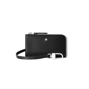 MONTBLANC PORTACHIAVI IN PELLE NERO MEISTERSTUCK ref. 129700