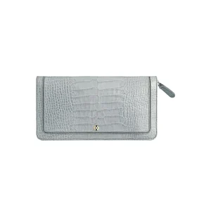 MONTBLANC PORTAFOGLIO IN PELLE ACQUA MARINA BOHÈME ref. 107625