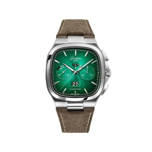 GLASHUTTE Seventies Cronografo Data Panoramica ref. 1-37-02-04-02-35