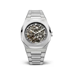 D1 MILANO SKELETON ACCIAO STAINLESS STEEL BRACELET