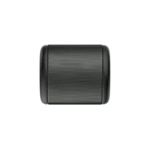 DONNA ORO TERMINALE IN CERAMICA NERA SATIN. CON GOMM.NERO