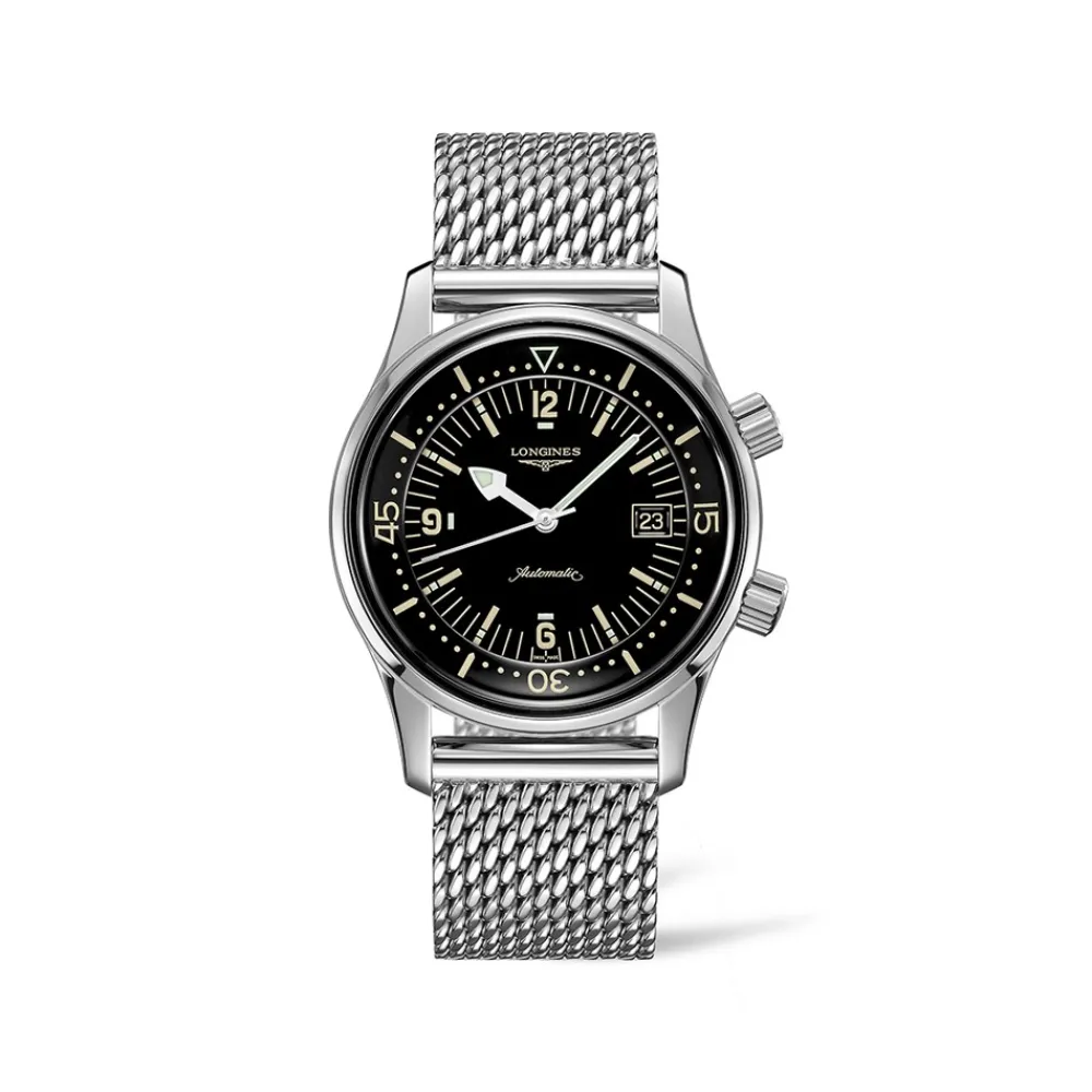 the_longines_legend_diver_0.webp LONGINES The Legend Diver Watch ref. L3.774.4.50.6