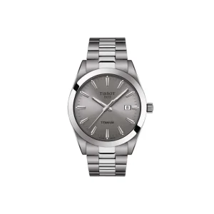 TISSOT GENTLEMAN TITANIUM T-CLASSIC UOMO T127.410.44.081.00 T1274104408100 versatile ergonomico elegante