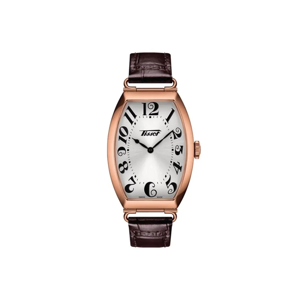 TISSOT HERITAGE PORTO UNISEX UOMO DONNA T128.509.36.032.00 T1285093603200 TONNEAU CUPOLA LIBERTY