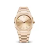 D1 MILANO ULTRA THIN 38 mm CASSA E BRACCIALE ROSE GOLD